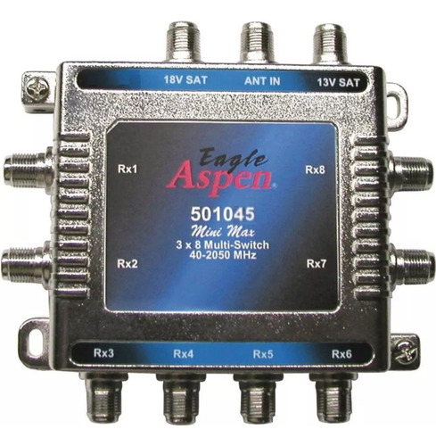 Multiswitch 3x8 Directv Para Vhf Uhf Catv Fta Tda