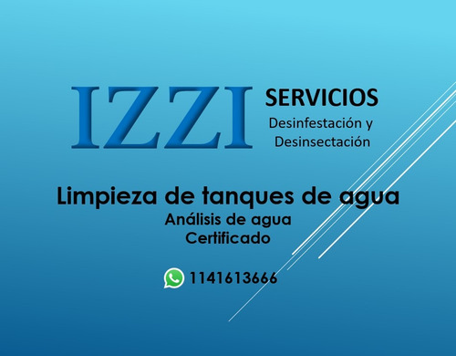 Fumigaciones Limpieza De Tanques Desratizaciones Izzi