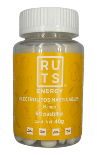 Electrolitos Multisport Ruts Energy Masticables Mango   Reem