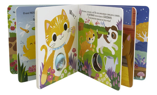 Little Me Chacoalhe-me! O Patinho e Seus Amigos, de Igloo Books Ltd. Editorial Happy Books, capa dura em português, 2021