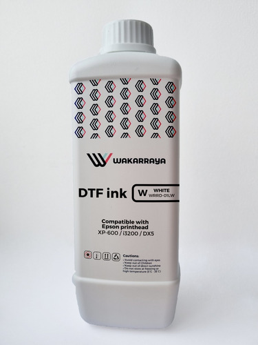 Tinta Dtf Por Litro, Color Blanco.