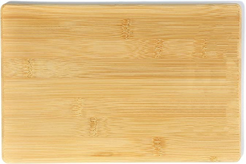 Tabla Para Cortar De Bambú Mediana 26x20cm Cocina Hogar