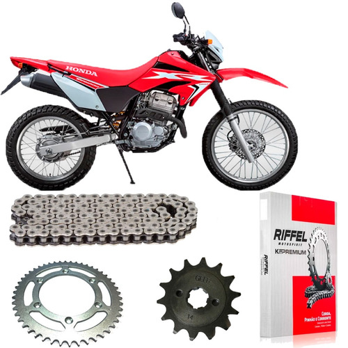 Kit Transmision Riffel Honda Xr Tornado 250 - Fas Motos