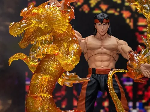 Action Figure Liu Kang Mortal Kombat Exclusivo Boneco Storm