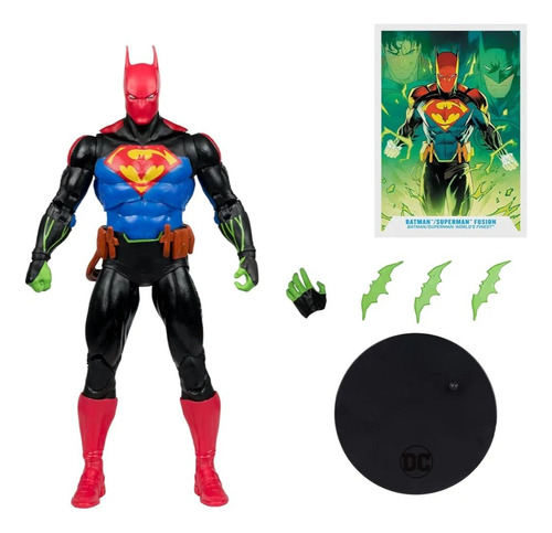 Batman/superman- Fusion-(world's Finest) 7 - Mcfarlane Toys (Usado)