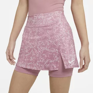 Pollera Con Calza De Tenis Nike Women Dri-fit Color Rosa Ts