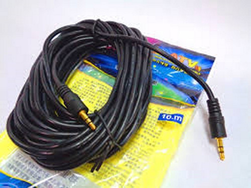 Cable Sonido Audio Auxiliar 3.5mm Mach 10 Metros 