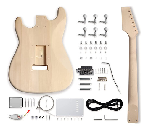 Fistrock Diy Kit De Guitarra Eléctrica Kits Para Principiant