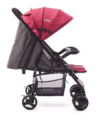 Imagen 3 de 8 de Cochecito Bebé Kiddy Go Ts Manija Rebatible + Huevito