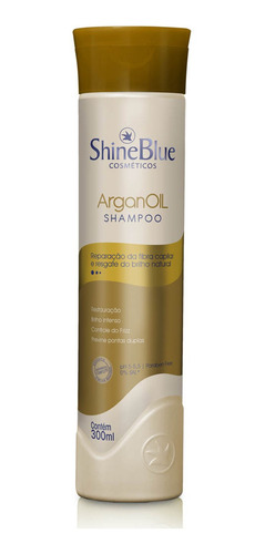 Imagem 1 de 1 de Shampoo Shine Blue Argan Oil 300ml