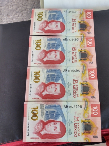 Billetes De 100 Serie Consecutiva