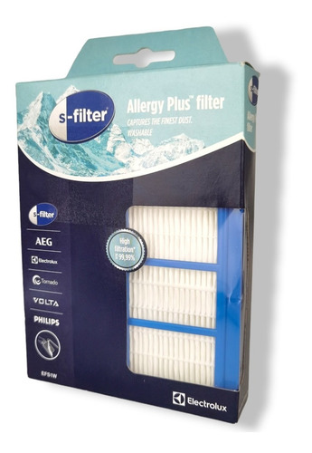 Filtro S-filter Allergy Plus Aspiradora Electrolux Efs1w