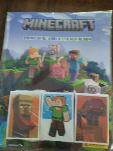 Álbum M Inecraft, Para Llenar Sin Pegarwonderfull World 