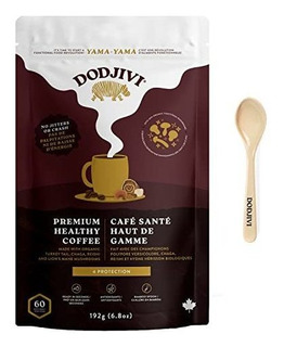 Café Instantáneo - Dodjivi Mushroom Coffee Mix - Mezcla De C