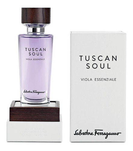 Perfume Tuscan Soul Viola Essenziale Edt 75ml Ferragamo 