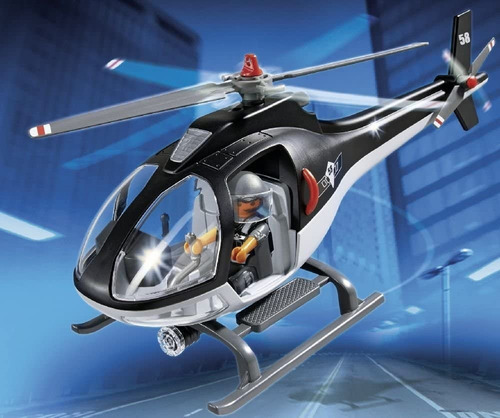 Playmobil City Action 5563 - Helicoptero Unidad Especial