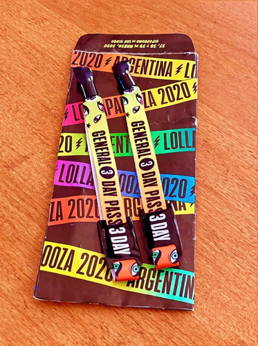 Entrada Lollapalooza 2022 Pase 3 Dias