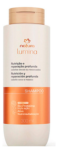 Shampoo Lumina Nutricion Y Reparacion Profunda Cabello Seco
