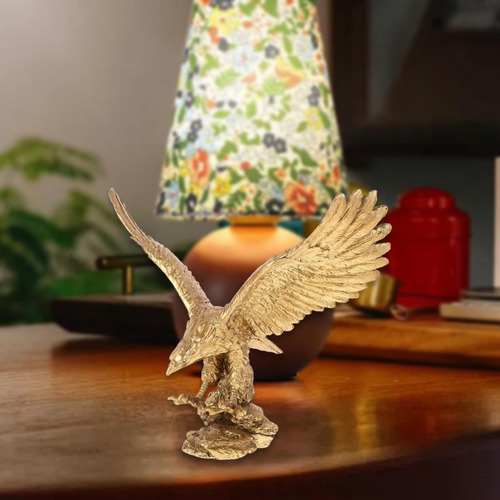 Eagle Statue Desktop Ornament Feng Shui Tamaño L
