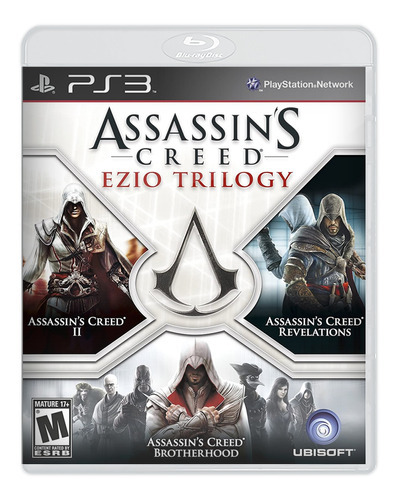 Jogo Assassins Creed: Ezio Trilogy - Ps3 Semi Novo (Recondicionado)