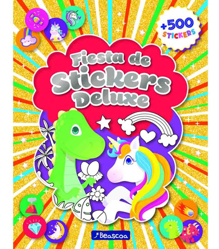 Fiesta De Stickers Deluxe (500 Stickers) - Anonimo