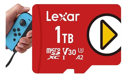 Lexar Tarjeta De Memoria 1 Tb Memory Card Tarjeta Tf Card, Tarjeta Microsdxc 1tb Compatible Con Pc, Notebooks, Lectores De Tarjeta, Ideal Para Respaldo, Almacenamiento Portátil, Velocidad Alta
