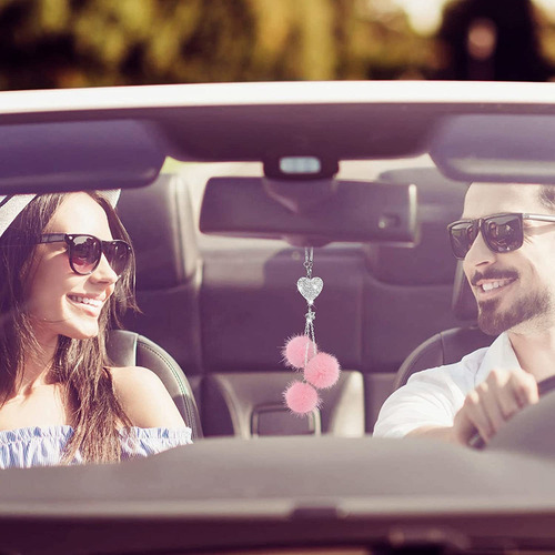 Accesorios Para Espejo Retrovisor Coche Bling Colgante Coche