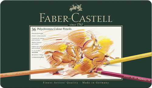 Caja De Lapices De Colores Policromados Faber Castell