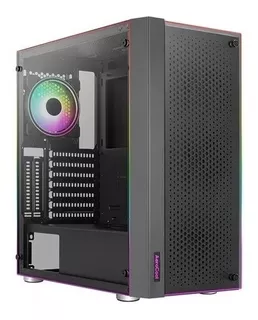 Gabinete Aerocool Skribble-g-bk-v1 Mid Tower Rgb Acuario