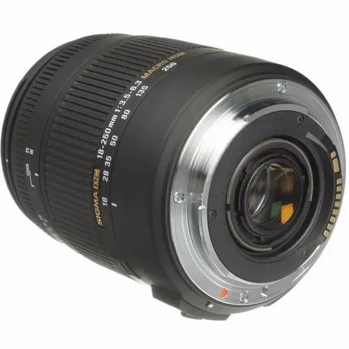 【SIGMA18-250mmF3.5-6.3DC MACRO OSキャノン】 Lente Sigma 18-250mm F3.5-6.3 Dc Macro Os Hsm Para Canon