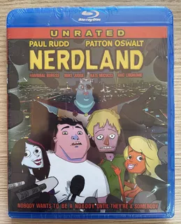 Bluray Nerdland - Nerd Land - Paul Rudd - Animação - Lacrado