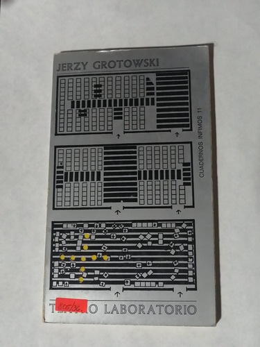Teatro Laboratorio. Jerzy Grotowsky. 2a Edición 1971 (Usado)