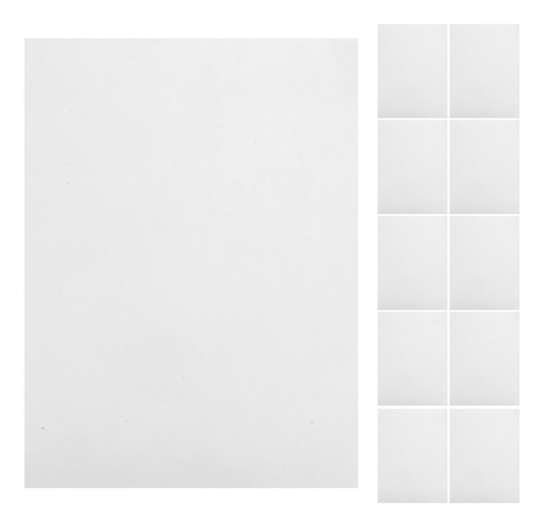 20 Piezas De Papel Braille: Hojas A4 De Papel Para Escribir