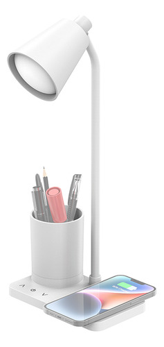 Lámpara De Escritorio Led Con Cargador Y Control Inalámbrico