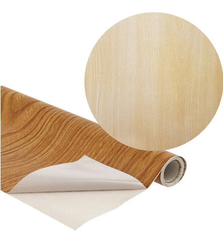 Imagen 1 de 8 de Papel Contact Autoadhesivo Pvc Muresco 10m Madera 79607 Soul