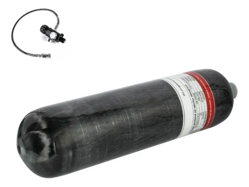 comprar Cilindro Pcp 300bar 3l Em Fibra Carbono Completo Com Estacao