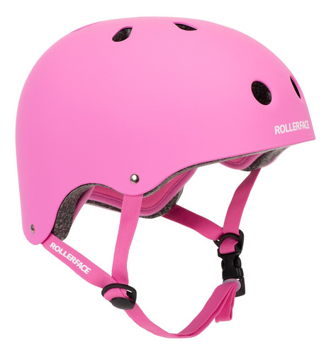 Rollerface Casco Multi-sport, Doble Certificado De Seguridad Color Rosa Talla M