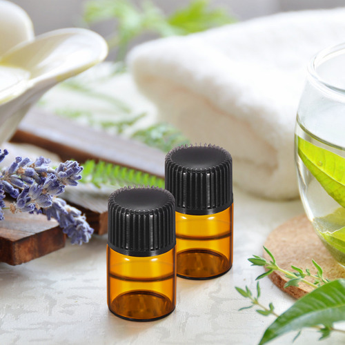 12 Frascos Mini Frascos De 2 Ml Com Redutor De Orifício