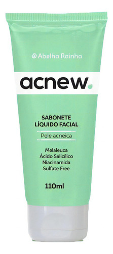 Sabonete Facial Líquido Antiacne E Antioleosidade Acnew Momento De Aplicação Dia/noite Tipo De Pele Todo Tipo De Pele