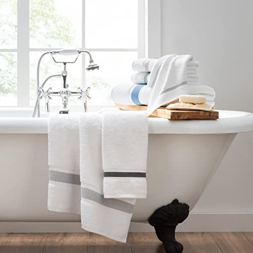 Toallas De Baño Turcas A Rayas Recicladas De Aston & Arden -
