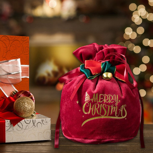 Bolsas De Regalo De Decoración Navideña Ideales Para Fiestas