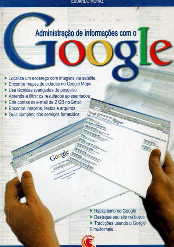 Livro Administração De Informações Com O Google