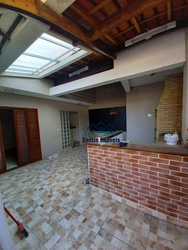 Imagem 3 de 30 de Casa Com 2 Dormitórios À Venda, 229 M² Por R$ 620.000,00 - Jardim Santo Antônio - Santo André/sp - Ca0181