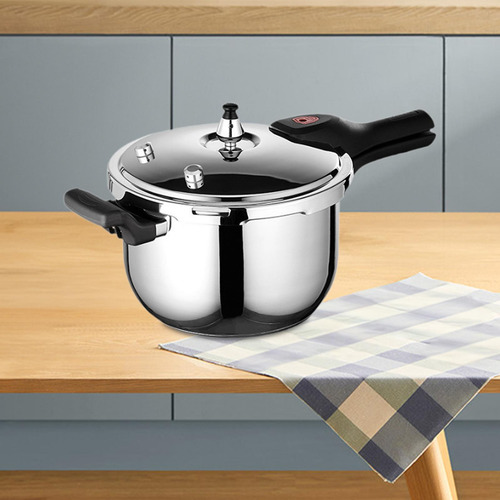 Olla A Presión De Acero Inoxidable: Perfecta Para Chefs 5l