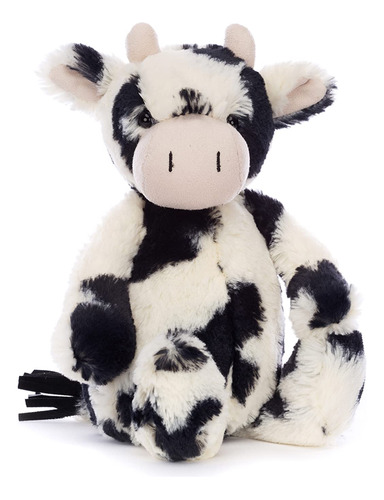 Jellycat Bashful - Peluche De Ternero De Vaca, Mediano, 12 .