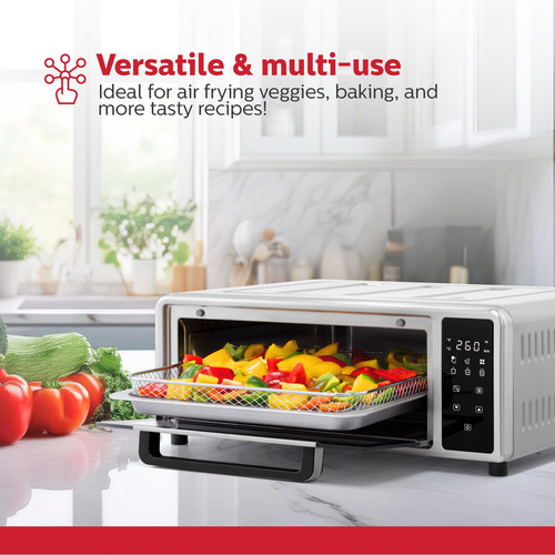 Horno Freidora De Aire Holstein Housewares Para Pizza De 12