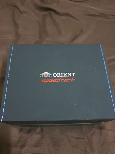 Relógio Orient Speedtech Vidro De Safira Com Bateria Nov !!!
