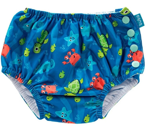 Imagem 7 de 10 de Sunga Bebê Infantil Moda Praia Piscina C/ Fralda Envio 24h