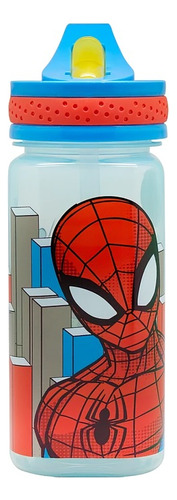 Botella Para Niños Cuadrada Disney 500ml Spiderman