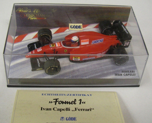 Ferrari F92a Ivan Capelli 1/43 Minichamps Gode